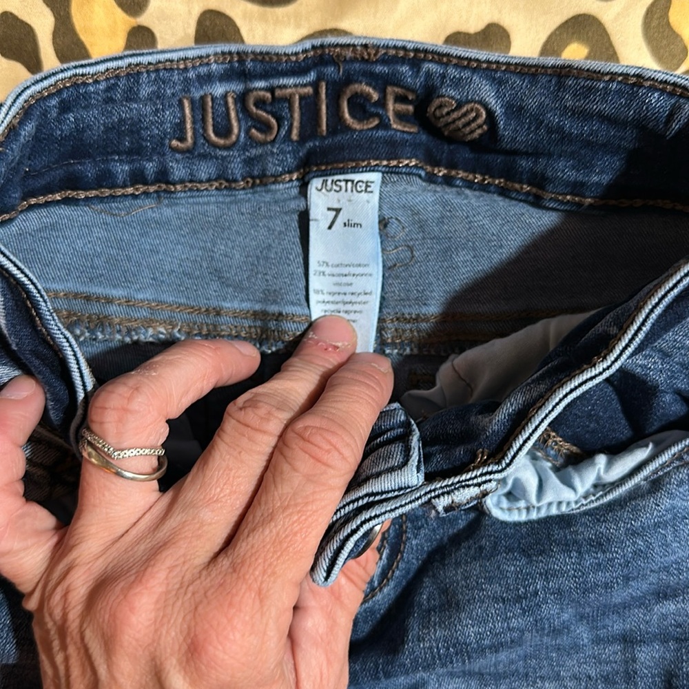 Little girls jeans, Justice brand
